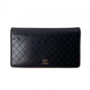 CHANEL Logo Wallet